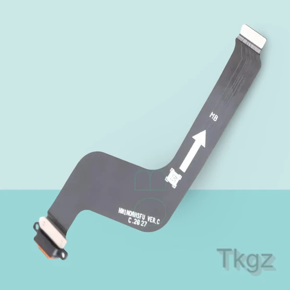 Tkgz - Mate 40 PRO Full Şarj Soketi Filmi FLEX Orjinal ürün görseli 1