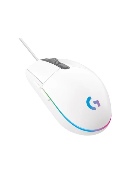 Logitech G102 910-005824 Beyaz Lightsync Optik Kablolu Oyuncu Mouse ürün görseli 1