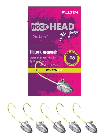 Fujin Rock-Head 8no Aji Game Jighead ürün görseli 1
