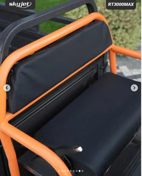 Skyjet Rt3000 Max Elektrikli Moped Gri - Resim 5
