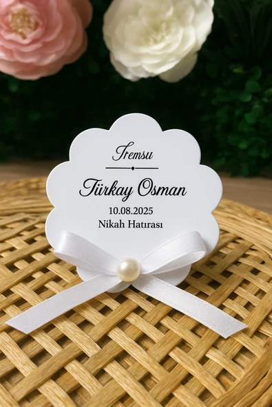 YD STORE UV Baskı Pleksi Magnet — Söz, Nişan, Nikah, Düğün, Kına (10 Adet) ürün görseli 1