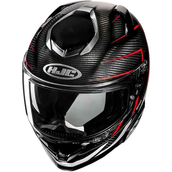 KASK HJC RPHA71 CARBON CANO MC1 KIRMIZI - Resim 2