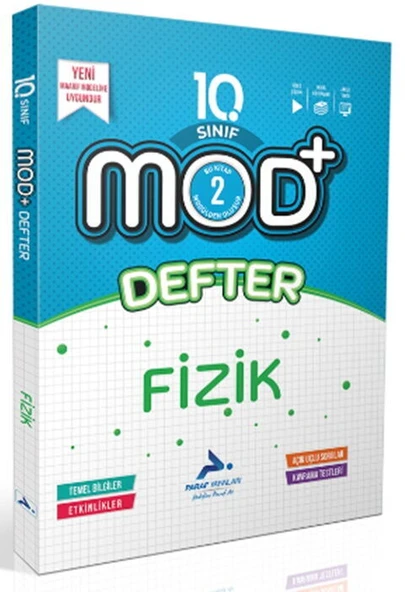 Paraf Yayınları 10. Sınıf Fizik MOD Defter ürün görseli 1