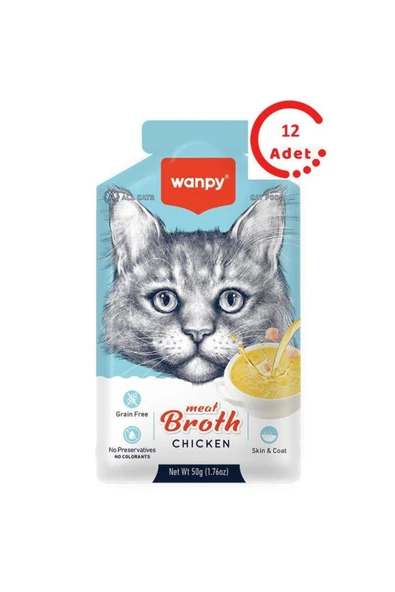 Tavuk Etli Kedi Çorbası 50 Gr x 12 Adet ürün görseli 1