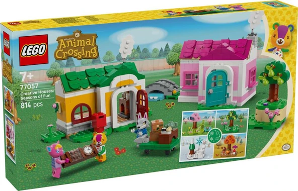 LEGO Animal Crossing 77057 Creative Houses: Seasons of Fun ürün görseli 1