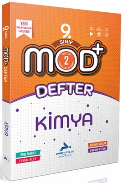 Paraf Yayınları 9. Sınıf Kimya MOD Defter ürün görseli 1