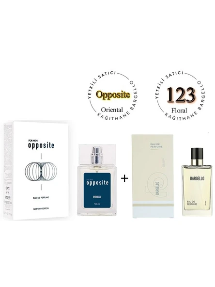 Opposıte + 123 Erkek / Kadın Parfüm Edp Oriental / Floral - Mnmsop123 ürün görseli 1
