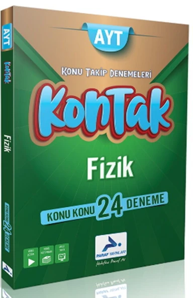 Paraf Akademi AYT Fizik Kontak Konu Takip Denemeleri ürün görseli 1