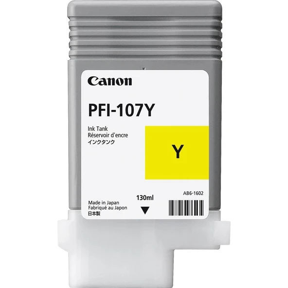 Canon PFI-710Y Yellow Sarı Plotter Kartuş ürün görseli 1