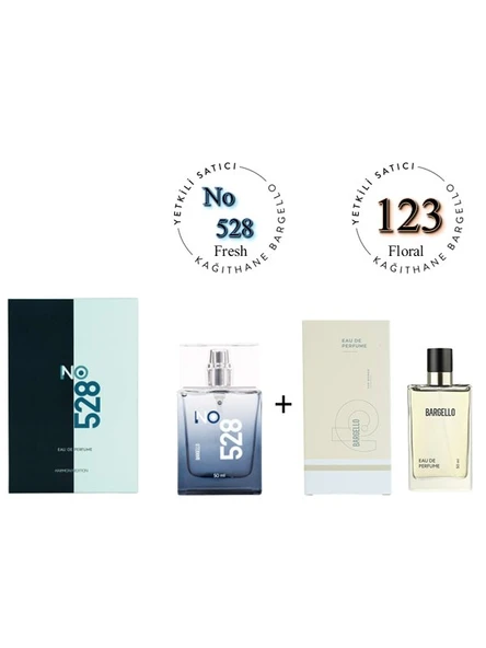 No: 528 + 123 Erkek / Kadın Parfüm Edp  Fresh / Floral - Mnms528123 ürün görseli 1