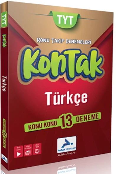 Paraf Akademi TYT Türkçe Kontak Konu Takip Denemeleri ürün görseli 1