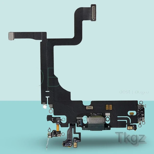 Apple İphone 13 PRO Full Şarj Soketi Filmi FLEX Orjinal (YEŞİL) ürün görseli 1