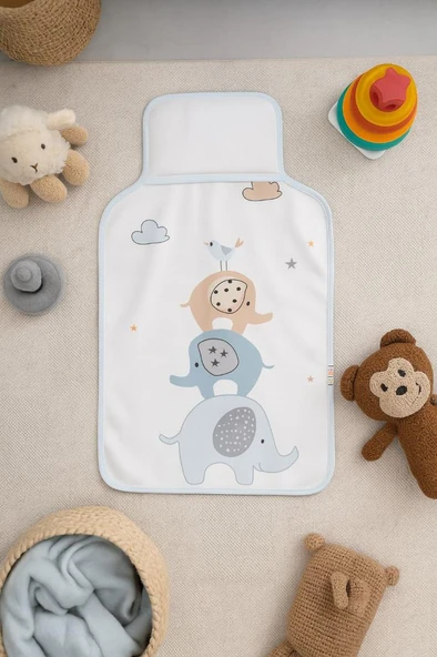 Ekebaby Desenli Pratik Alt Açma Fil EKE.FİL.5008 ürün görseli 1