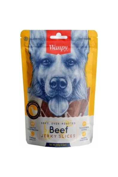 Wanpy Oven Roasted Gerçek Biftekli Köpek Ödülü 100gr ürün görseli 1