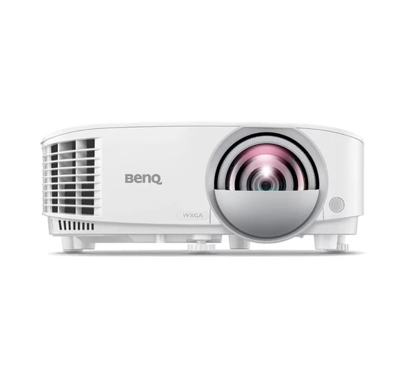 BenQ MW809STH DW809STH taşınabilir DLP 3D 3600 ANSI lümen WXGA 1280x800 HDMI LI VGA LI 720p SABİT OBJEKTİF KISA ODAK UZAKLIĞI SINIF TOPLANTI KISA MESAFE PROJEKSİYON YENİLENMİŞ 2. EL ÜRÜN ürün görseli 1