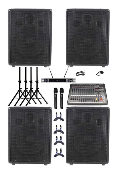 Lastvoice İdeal Plus Paket-1 Okul Tören ve Canlı Müzik Ses Sistemi Seti ürün görseli 1
