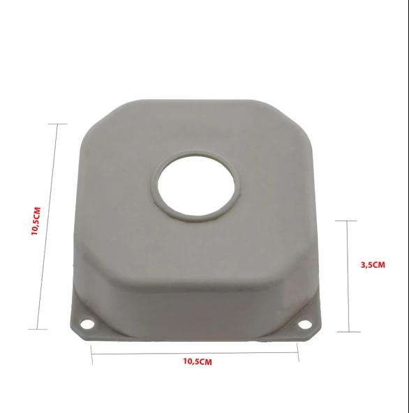Kadraj Kamera Montaj Orta Boy Buat Kutusu Beyaz - 10.5x10.5x3.5 cm SET 10'lu ürün görseli 1