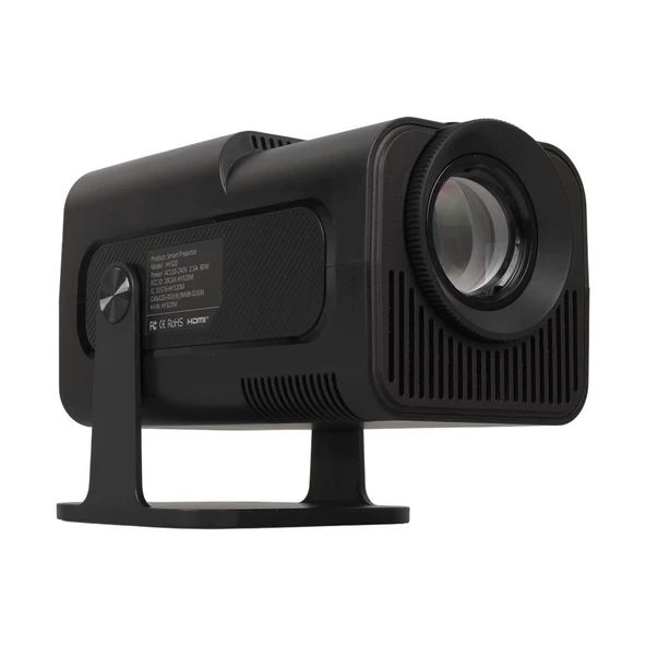 Hello HY320 Android 11 Akıllı LED Ayarlanabilir Projeksiyon Fhd Kablosuz Görüntü Aktarım Destekli Ev Sinema Sistemi Duvar Yansıtma ürün görseli 1
