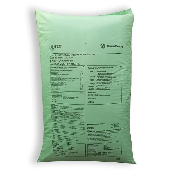 PTTAVM: Entec Perfect 14-7-17 Yava Salnml Akll Taban Gbresi 40 KG