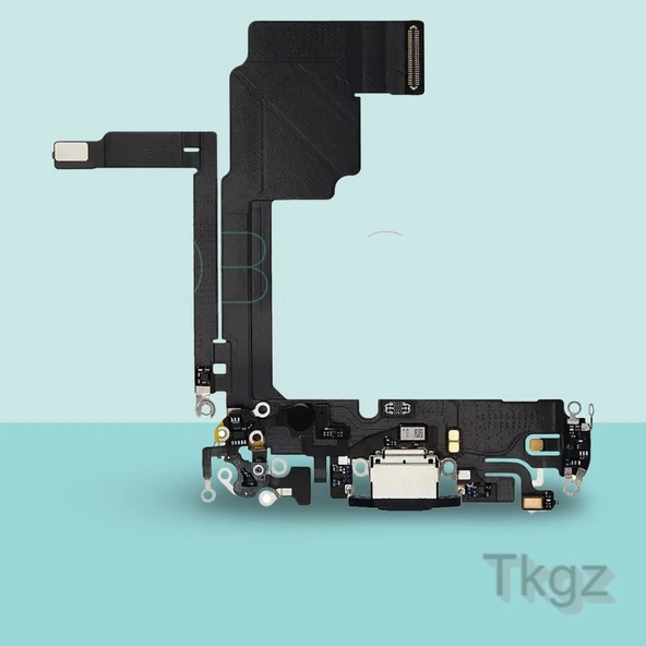 Apple İphone 15 PRO Full Şarj Soketi Filmi FLEX Orjinal (MAVİ) ürün görseli 1