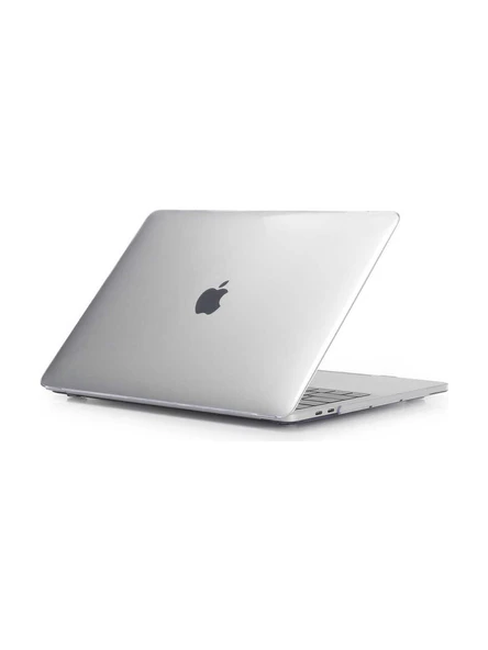 Zore Apple Macbook 13.3 Pro M1 M2 2020 2021 2022 A2338 A2686 Kılıf 360 Derece Tam Korumalı Kapak Şeffaf ürün görseli 1