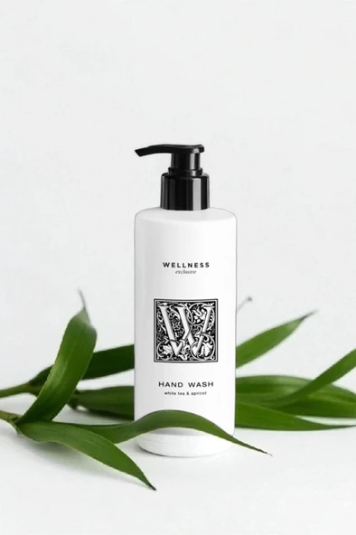 Wellness Exclusive White Tea & Apricot Hand Wash 380 ml – Beyaz Çay ve Kayısı Özlü El Yıkama ürün görseli 1