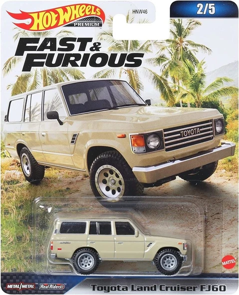 Hot Wheels Fast and Furious Premium Toyota Land Cruiser FJ60 HNW53 ürün görseli 1