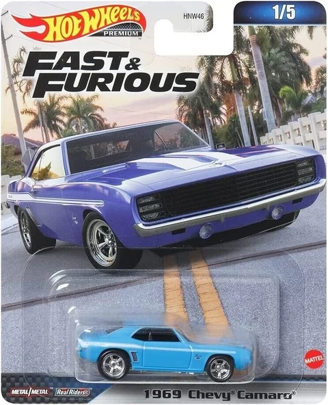 Hot Wheels Fast and Furious Premium 1964 Chevy Camaro HKD24 ürün görseli 1