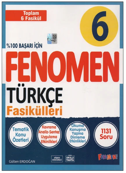 Fenomen 6.Sınıf Türkçe Fasikülleri ürün görseli 1