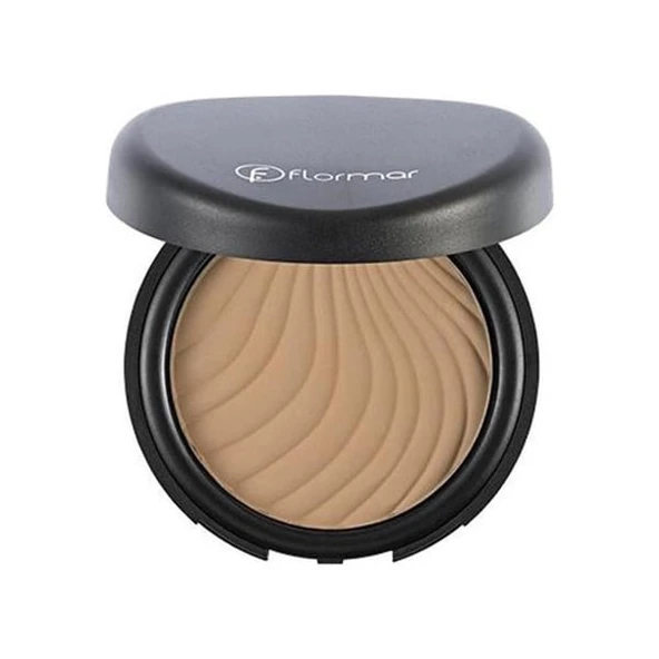Flormar Yüksek Pigmentli & Yarı Mat Bitişli İnce Yapılı Kompakt Pudra 97 LIGHT CREAM ürün görseli 1