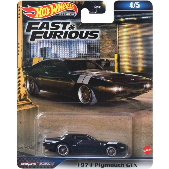Hot Wheels Fast and Furious Premium 1971 Plymouth GTX HNW55 ürün görseli 1