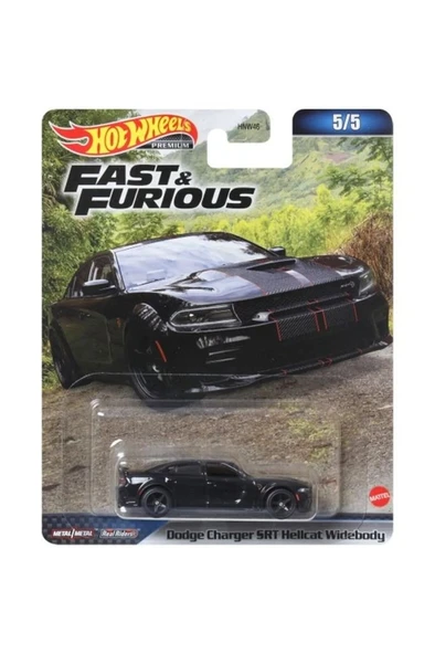 Hot Wheels Fast and Furious Premium Dodge Charger SRT Hellcat Wideboy HNW50 ürün görseli 1