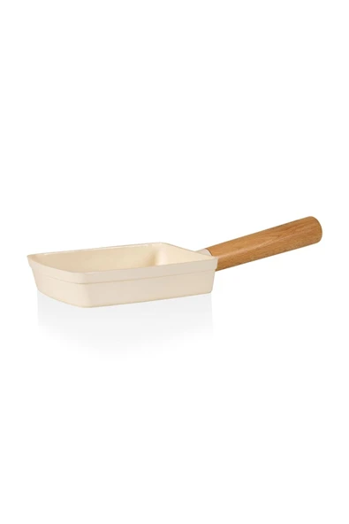 The mia cucina tava 14x9 cm seramik kaplama sos tavası indüksiyonlu ocaklara uyumlu ürün görseli 1