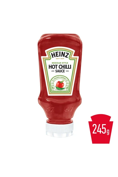 Heinz Hot Chilli Acı Sos 245 gr ürün görseli 1