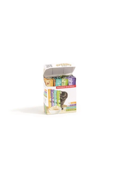 4 Lezzet Karışık Kedi Creamy 48x15gr ürün görseli 1