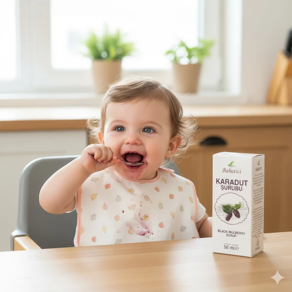 Bahçeiçi Karadut Şurubu 50 Ml. - Resim 2