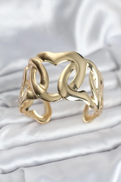 Pirinç Gold Renk Vintage Kadın Bileklik EB-53-vice/(1395) 3131 ürün görseli 1