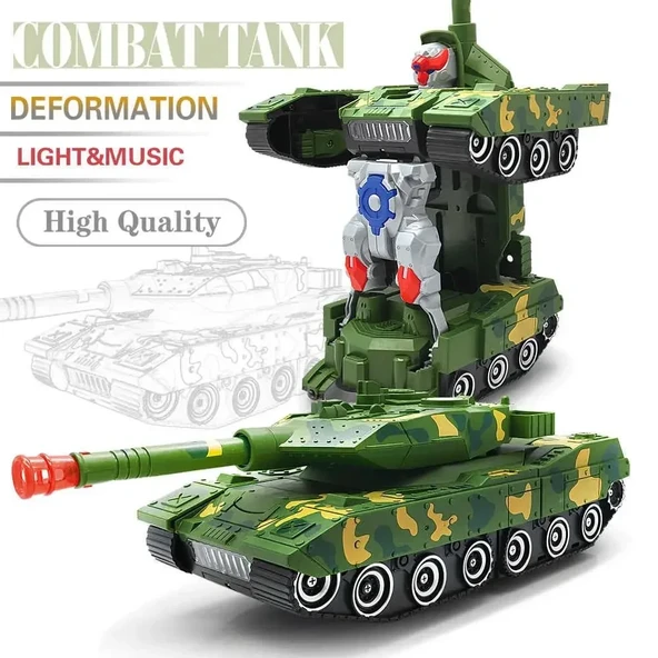 Robota Dönüşen Combat Tank Transformers ürün görseli 1