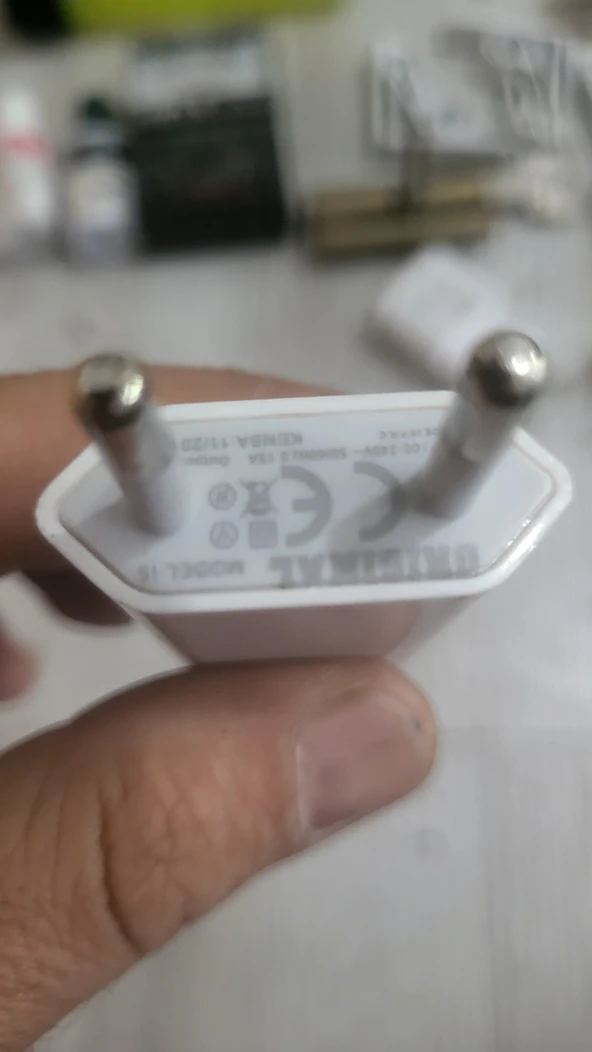 Adaptör ince usb telefon Adaptörü ikinci el temiz - Resim 3