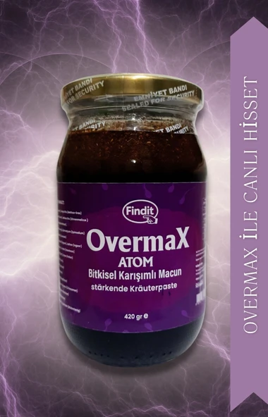 Findit Overmax Bitkisel Karışımlı Atom Macun 420 gr ürün görseli 1