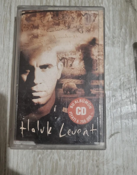 Orjinal kaset ikinci el haluk levent bir erkeğin günlüğü ürün görseli 1