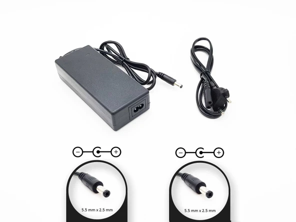 Inno-Pos Termal POS Barkod Etiket Yazıcı 24V 3A 72W 5.5x2.5 mm Adaptör RETRO ürün görseli 1