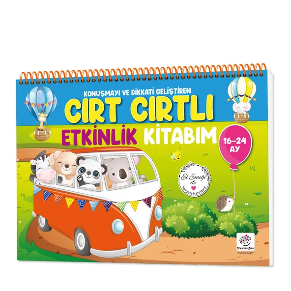 Cırt Cırtlı Etkinlik Kitabım 16-24 ay ürün görseli 1