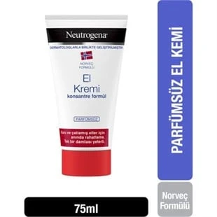 Neutrogena Parfümsüz El Kremi 75 ml ürün görseli 1