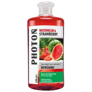 Photon Watermelon & Strawberry Duş Jeli 650 ml ürün görseli 1
