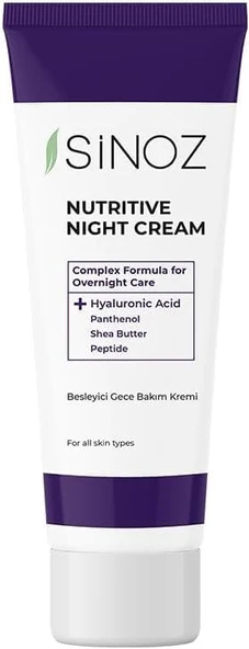 Sinoz Besleyici Gece Kremi 50 ml ürün görseli 1