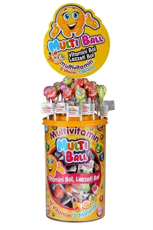 Multiball Lolipop Multivitamin 150'li ürün görseli 1