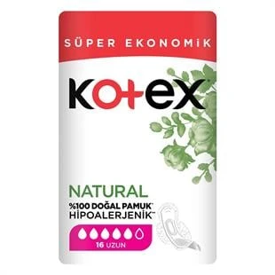 Kotex Süper Eko Uzun 16'li ürün görseli 1