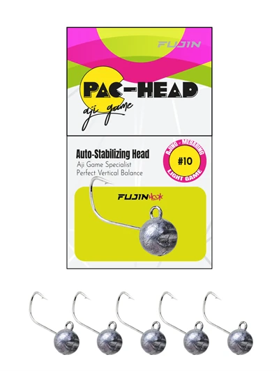 Fujin Pac-Head Aji Game 10 no İğneli Jig Head  1.6gr ürün görseli 1
