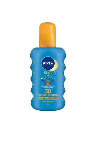 Nivea Sun Güneş Spreyi Koruma & Bronzluk SPF30 200 ml ürün görseli 1